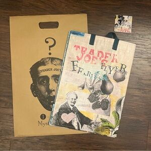 NWT Trader Joe's Rare Fearless Flyer Tote